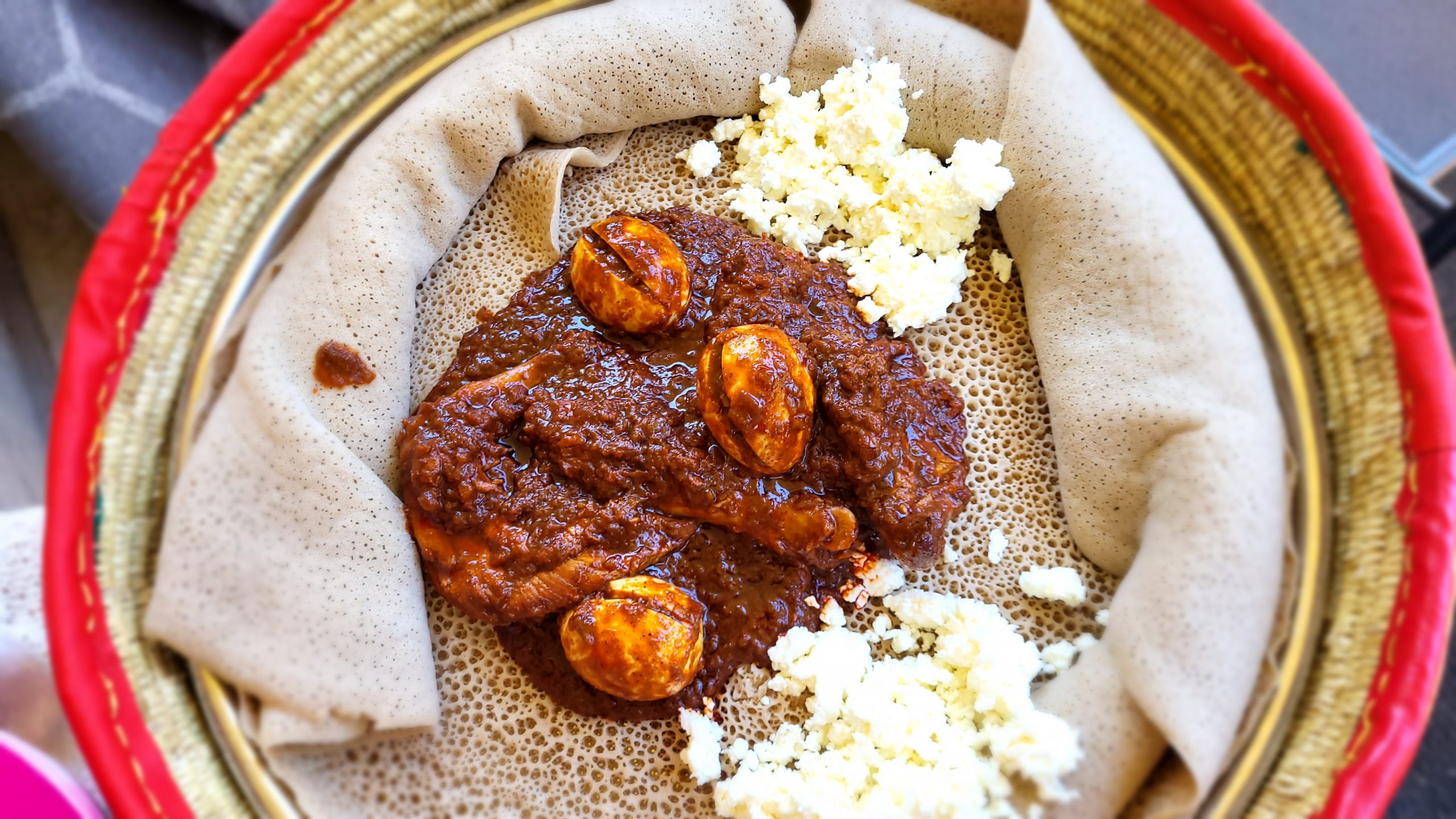 Image of a Ethiopian Doro wat dish